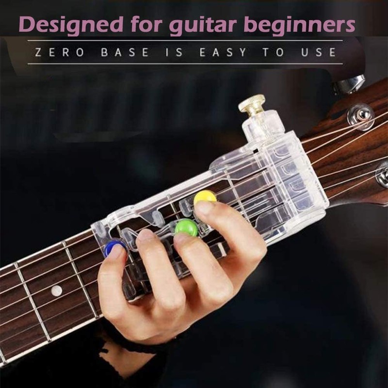 Guitar Aid Guitar Beginner Tool,Guitar Beginner One-Key Chord Assisted Learning
