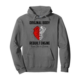 Funny Open Heart Surgery Recovery Survivor Gifts Men Women Pullover Hoodie