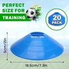 Easy Funny Football Sports Training Disc Boundry Marking Cones One
