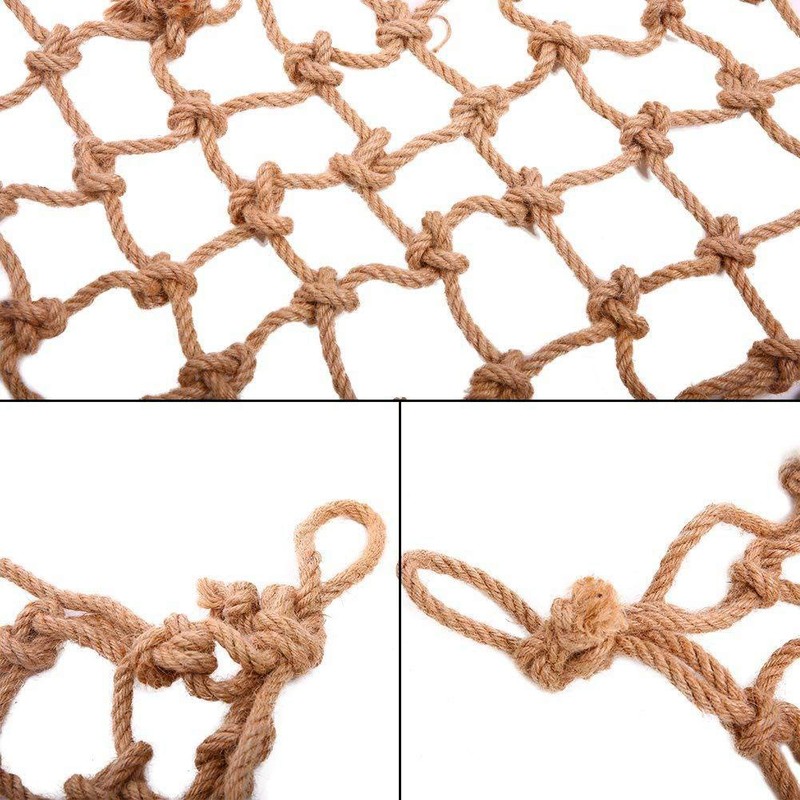 1PCS Hemp Rope, Climbing Net Hanging Swing large parrot climbing