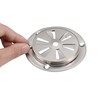BBQ Smoker Air Vent Set, 2 Pieces Stainless Steel Grill