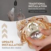 Funistree GU10 Bulb 50W, 4 Pack, Light Bulb for Candle
