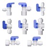 tooloflife 3/8" Tank Ball Valve, Valve Shut-Off: Inline Tap/Isolating Valve,