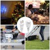 Yeatel Cable De Extensión De Alimentación De 2 Clavijas De