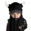 Beard Head Viking Pillager - Original Handmade Knit Viking Horn