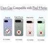 Unov Case Compatible with Pixel 9a 5G with Flower Floral