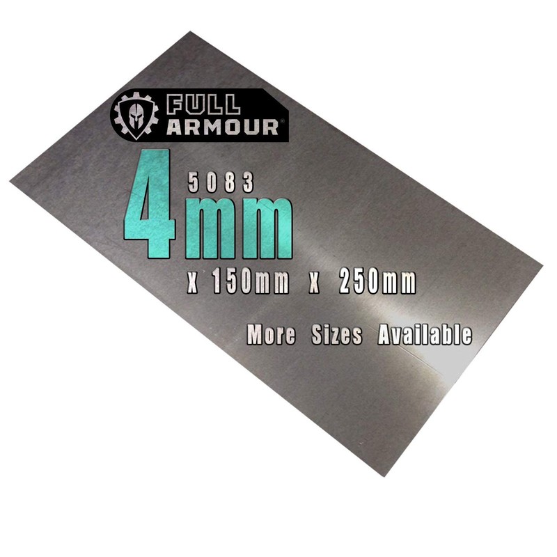 4mm Aluminium plate sheet - (150mm x 250mm)