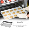 Deep Baking Tray Oven Tray Stainless Steel Baking Tray, Easy