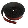Partsman Co. Self-Adhesive Flexible Rubber Molding Trim Strip 2" Wide