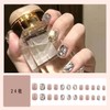 XUZOO 24 Nail Tips, 3D Shape, 3D Nails, Short, Long,