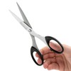 Rapesco CS6RY0B1 Essential 16cm Stainless Steel Scissors, Black