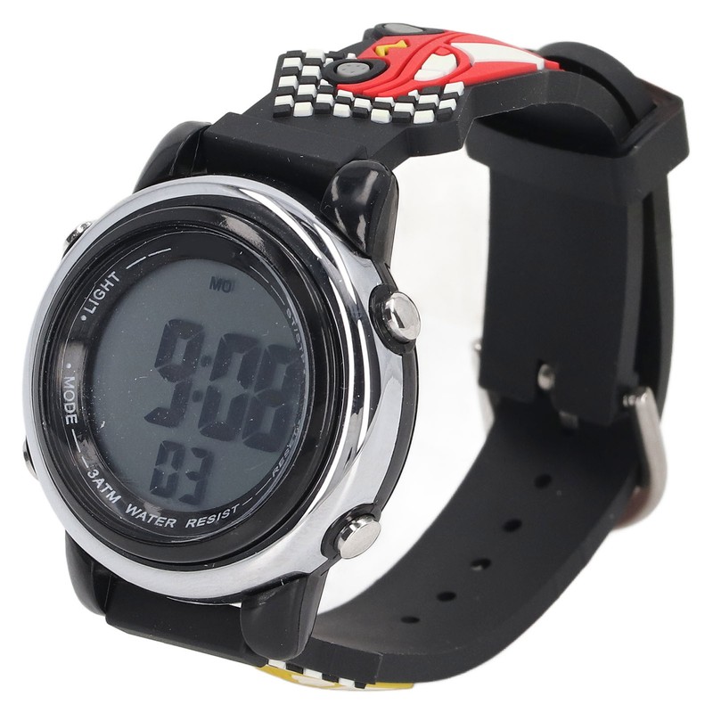 Boy Digital Watch Cartoon Waterproof Stylish Multifunctional LED Backlight Sports