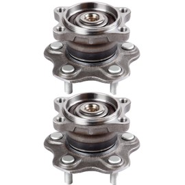 ECCPP 512292 x2 New Rear Wheel Bearing Hub Assembly for Nissan Altima, Maxima, Quest 02 03 04 05 06 07 08 09 4-Wheel ABS Models Left or Right 5 Lugs Wheel Hub Kit