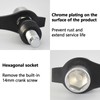 lcyen Crank Removal Tool Set - Bike Crank Removal Tool
