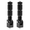 Windance 8mm M8 Passenger Foot Supports Pedals, 90 Degree Foldable