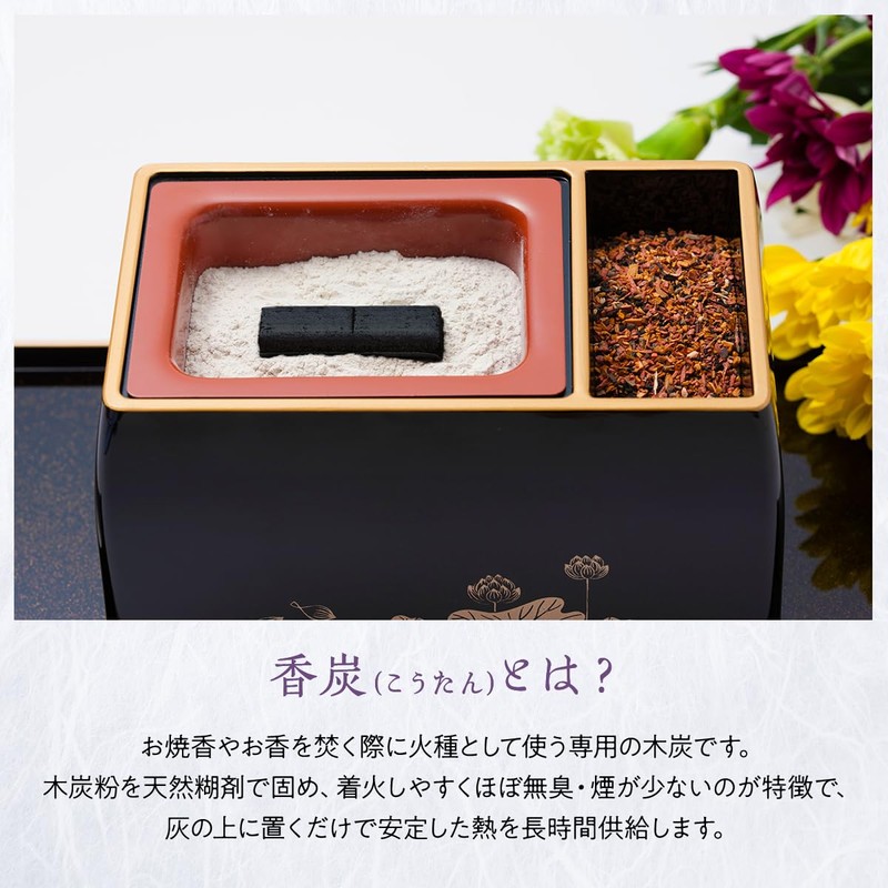 Charcoal Incense Size: 60mm x 15mm for Burning Incense (60mm