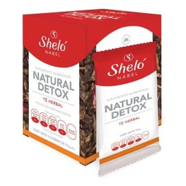 Natural Teatox Té Herbal 15 Sobres 10g C/u Shelo Nabel S1003