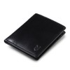 FOXHACKLE Slim Bifold Leather Wallet for Men with Hidden Secret