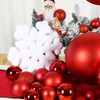 20PCS Christmas Tree Baubles Balls Ornaments Xmas Hanging Decorations Shatterproof