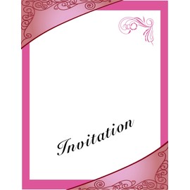 100 Bright Hot Pink 65lb Cover|Card Paper - 5 X 7 Inches Photo|Card|Frame Size - 65 lb/Pound Light Weight Cardstock - Quality Printable Smooth Surface for Bright Colorful Results