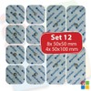 Stimpads for Compex, Pack of 12 (4 x 50 8