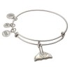 Alex and Ani Whale Tail Charm Bangle