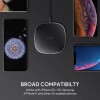 AUKEY Wireless Charger Qi Certified, Fast Wireless Charging Pad with