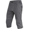 Brisk Bike 3/4 MTB Short Mountain Bike Cycling Short (Grey,