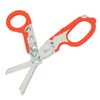 Emergency Response Shears Foldable Shear with Ring Cutter Glass Breaker