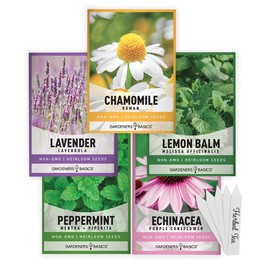 Gardeners Basics Herbal Tea Seeds For Planting | 5 Variety Pack