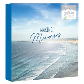 Home Collection Beach Design Slip In Memo Photo Album 104 Photos 5 x 7" Holiday Family 28 x 25cm