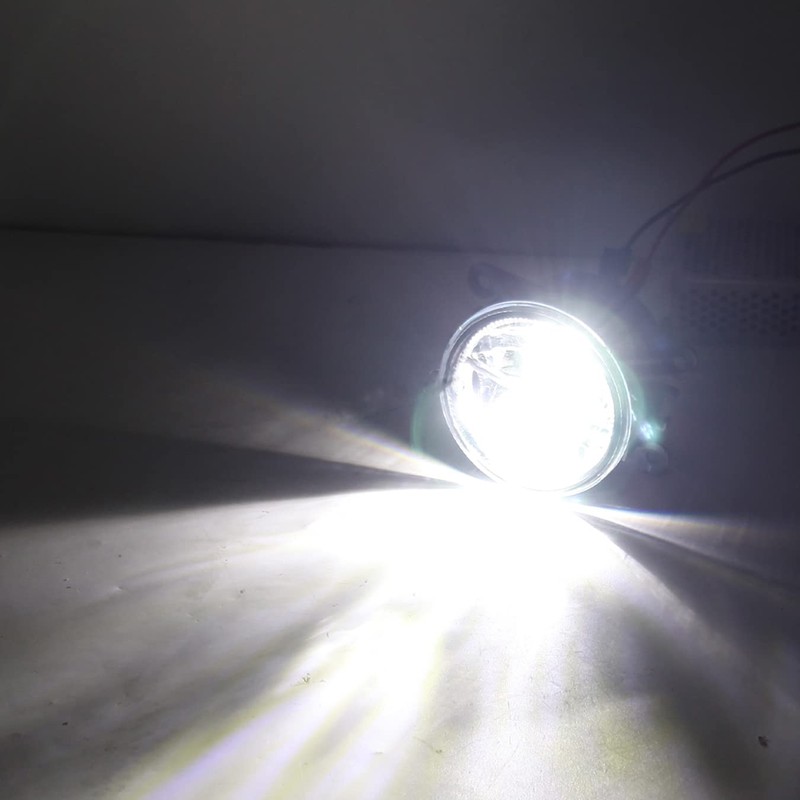 NP 2pcs Fog Light LED Headlight for R-enault M-egane 2/3