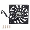 F12012 Computer CPU Cooling Fan Ultra Thin Desktop Computer Cooler