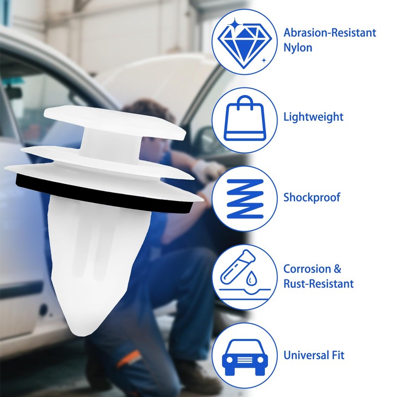 LPZMPZ Door Trim Mounting Car Trim Clips Mounting Clips Compatible