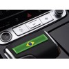 DIGIART INTERNATIONAL SWISS SWITZERLAND FLAG 3D EPOXY CAR EMBLEM SET