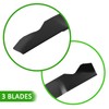 ILONPA (3) Lawn Mower Medium Lift Blades Set for Husqvarna
