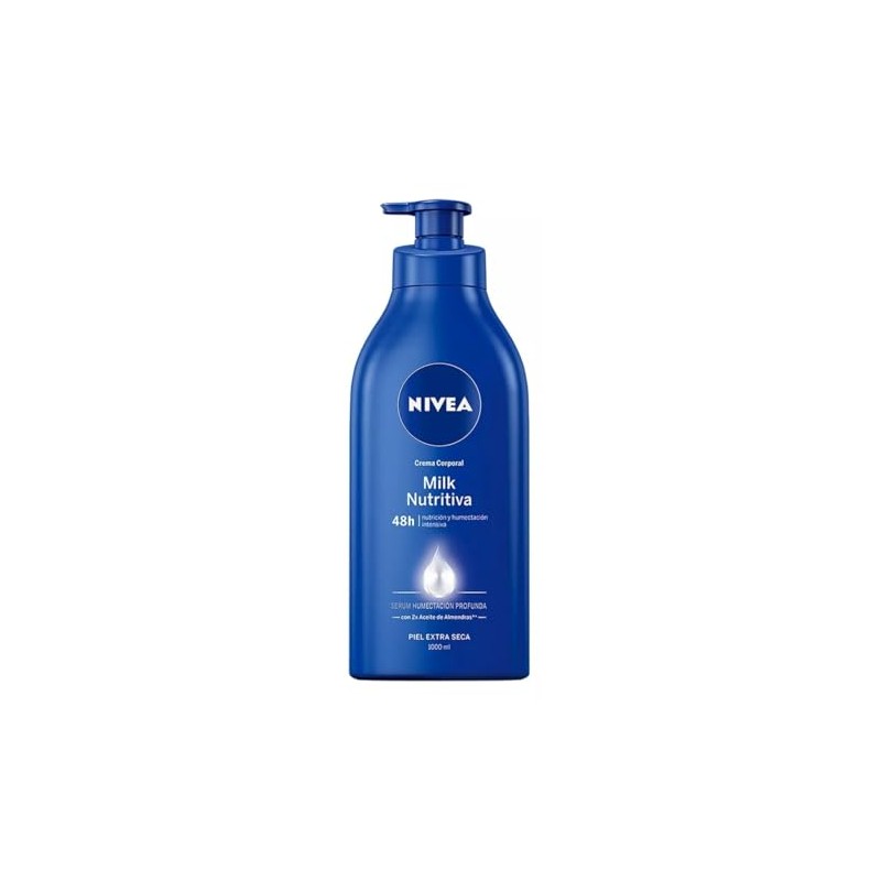 NIVEA - Nivea Crema Corporal, Piel Extra Seca, 1000 ml