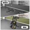 Upbci Gun Rack,Portable Folding Rifle Rack Stand with Pistol, Heavy