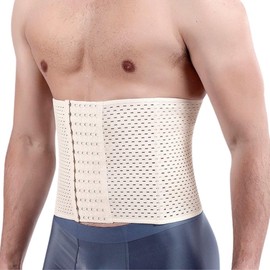 Clown Waist Cincher Corset Compression Abdominal Band Diet Shaping Neck Back Pain Belt Belt with Built-in Bones, Waist Tightening, Shapewear Abs, Unisex, Unisex, white