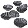 Egg Tart Mold Set of 12 Carbon Steel Upgrade Bigger