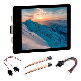 Waveshare RP2350 2.8inch Capacitive Touch Display Development Board, 240x320, IPS Panel, 5-Point Touch, SPI Interface Display, Accelerometer And Gyroscope Sensor, Dual-Core & Dual-Architecture Design