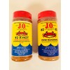 combo pack / bundle 16 oz #2 Crab Seasoning and 16 oz X-Hot Crab seasoning