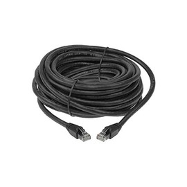 SF Cable 50ft Cat 6A Unshielded (UTP) Ethernet Network Cable, 500MHz, 24AWG - Black
