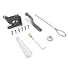 GOODTDO Self Closing Gate Latch, with Spring Cable Pull for