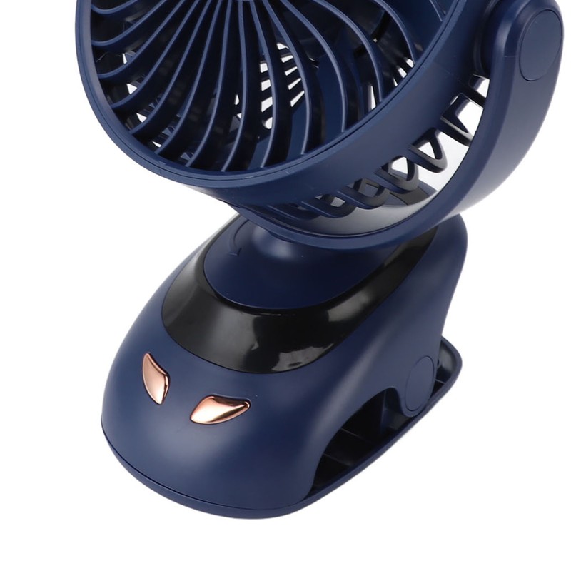 Small USB Desk Fan 5 Speed Mini Personal Fan Air
