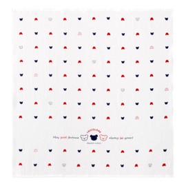 赤tyanno城 Bath Towel Tricolor Made in Japan off white