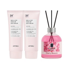 Artdeli Tone-up Sunscreen 50ml x2 + Large Capacity Diffuser 480ml / 아트델리 톤업 선크림 50ml x2 + 대용량 디퓨저 480ml