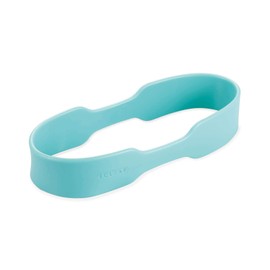 Elecom HCF-TB2WSBUL Soft Training Band, 2-Way Training Book Included, Light Blue