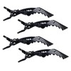 Alligator Clips Set of 4 Dragon Clips (Black) Hair Clips