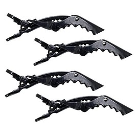 Alligator Clips Set of 4 Dragon Clips (Black) Hair Clips